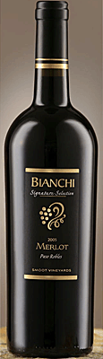 Bianchi 2005 Merlot Signature Selection